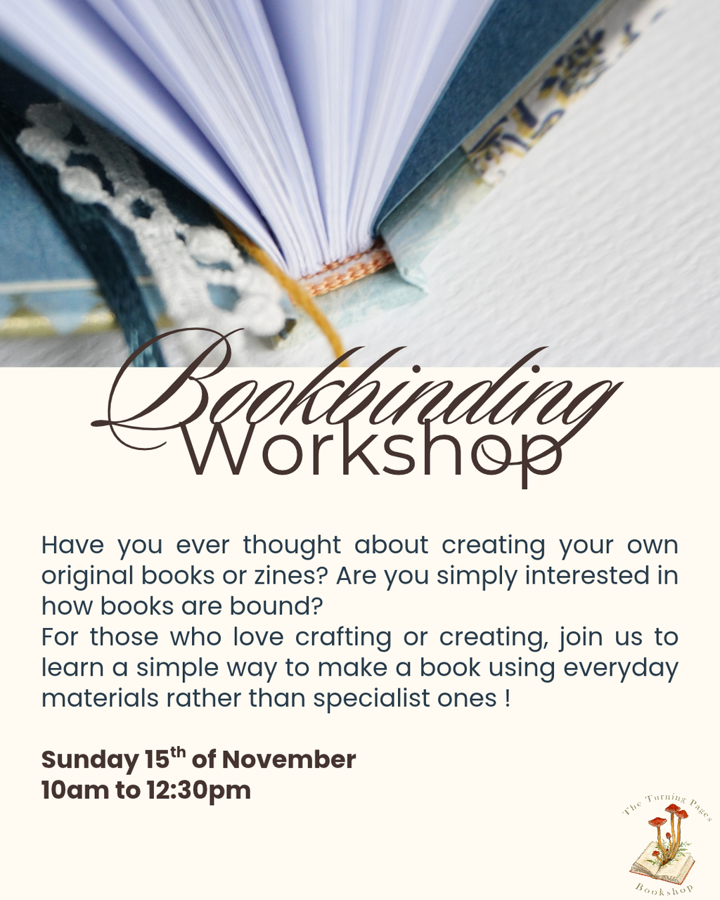 Bookbinging Workshop with Lele (nook__mook)