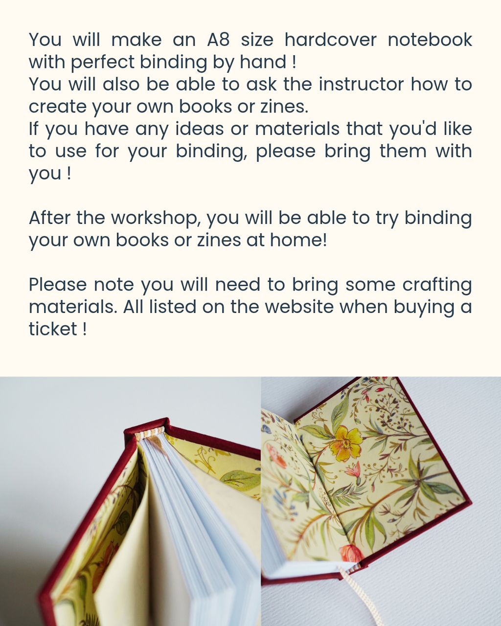 Bookbinging Workshop with Lele (nook__mook)