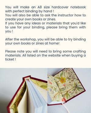 Bookbinging Workshop with Lele (nook__mook)