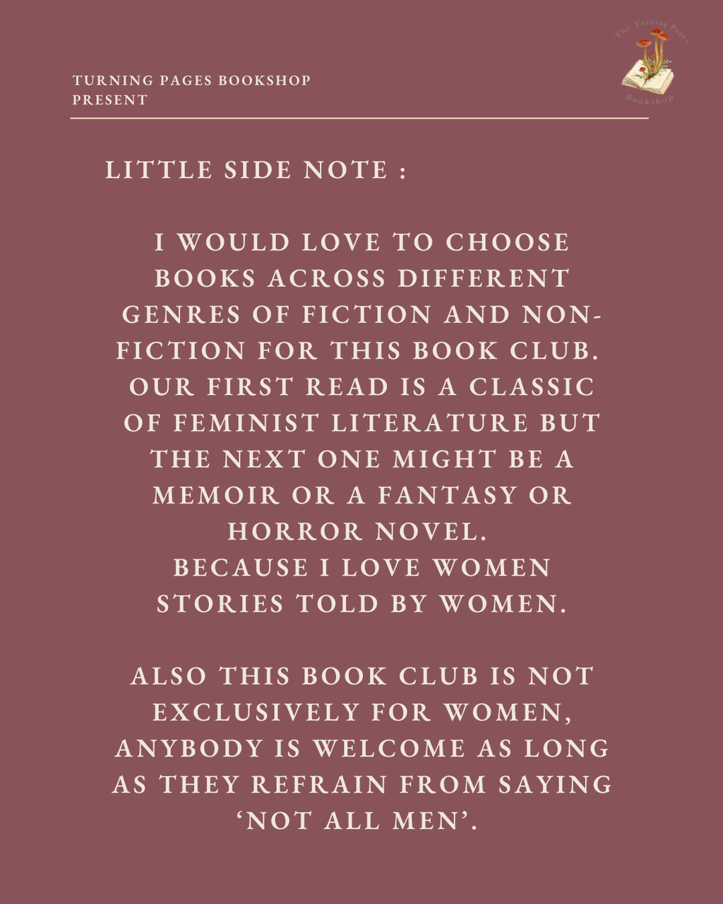 A Feral Book Club