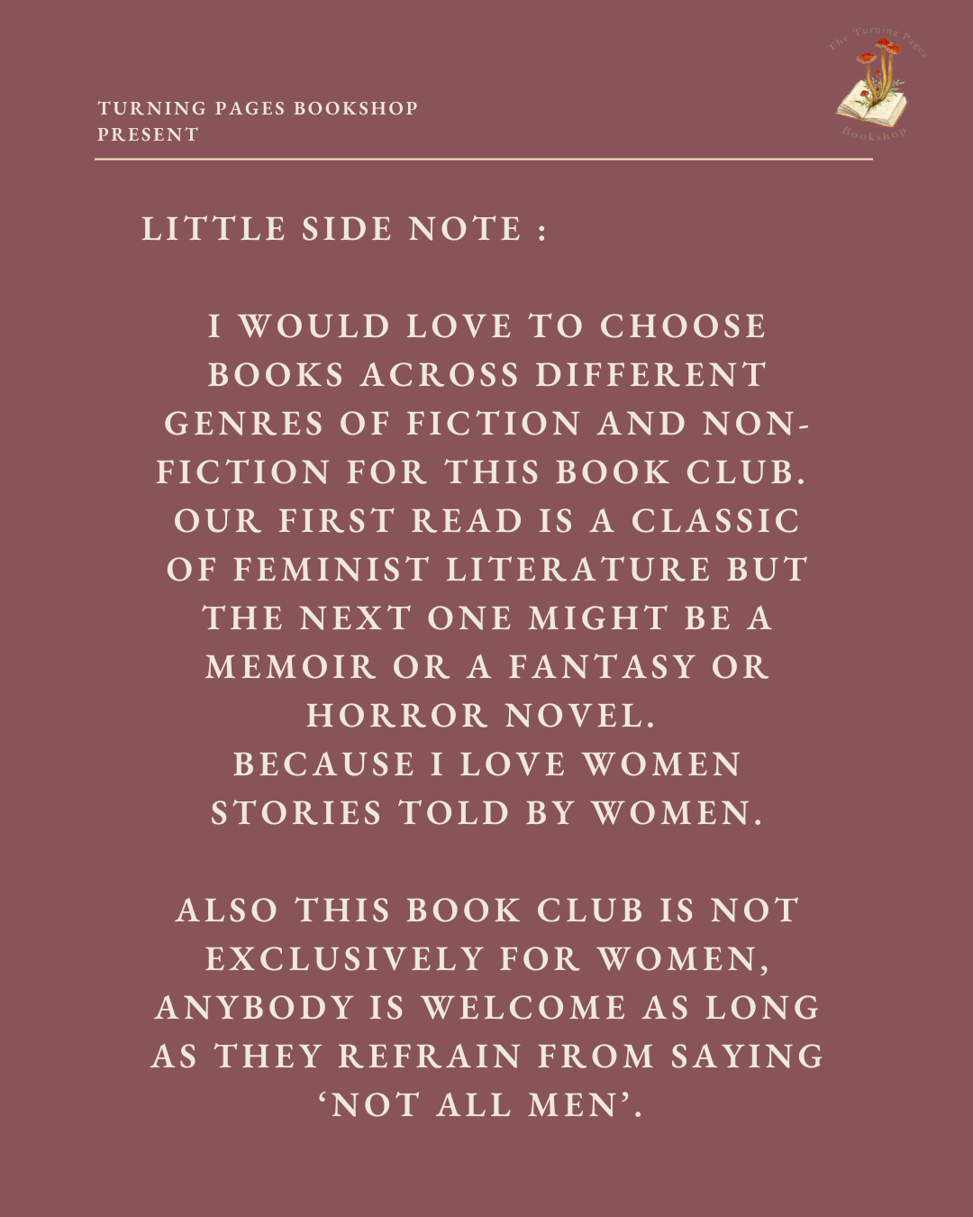 A Feral Book Club