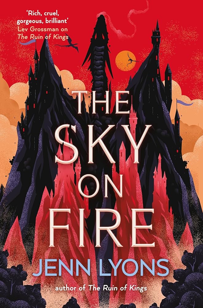 The Sky on Fire: A dragon heist adventure full of magic, high stakes and revenge cover image