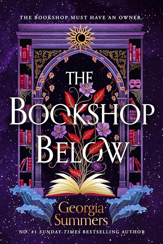 The Bookshop Below: the sweepingly romantic fantasy tale by #1 Sunday Times bestselling author cover image