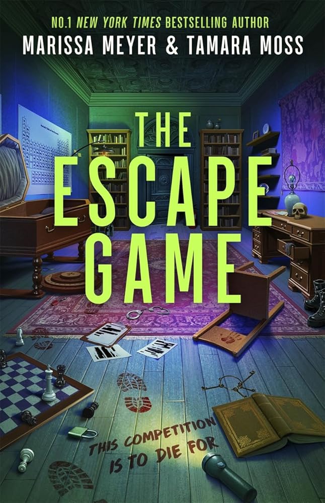 The Escape Game: A twisty thrill-ride, filled with sabotage, betrayal, and puzzles to DIE for... cover image