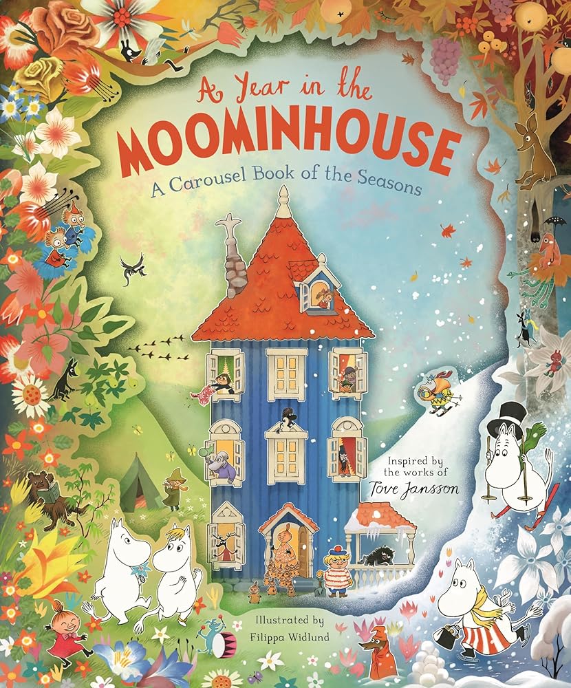 A Year in the Moominhouse: A Carousel Book of the Seasons cover image