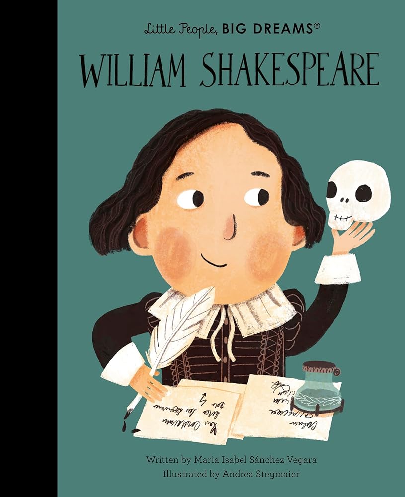 Little People Big Dreams William Shakespeare /anglais cover image