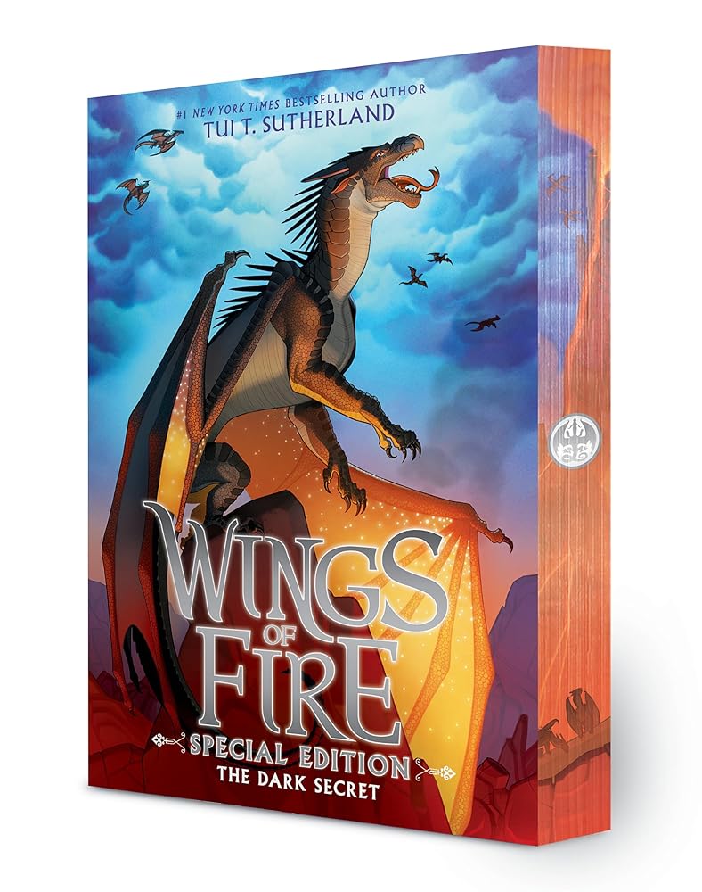 The Dark Secret: Special Edition (Wings of Fire Book Four) cover image