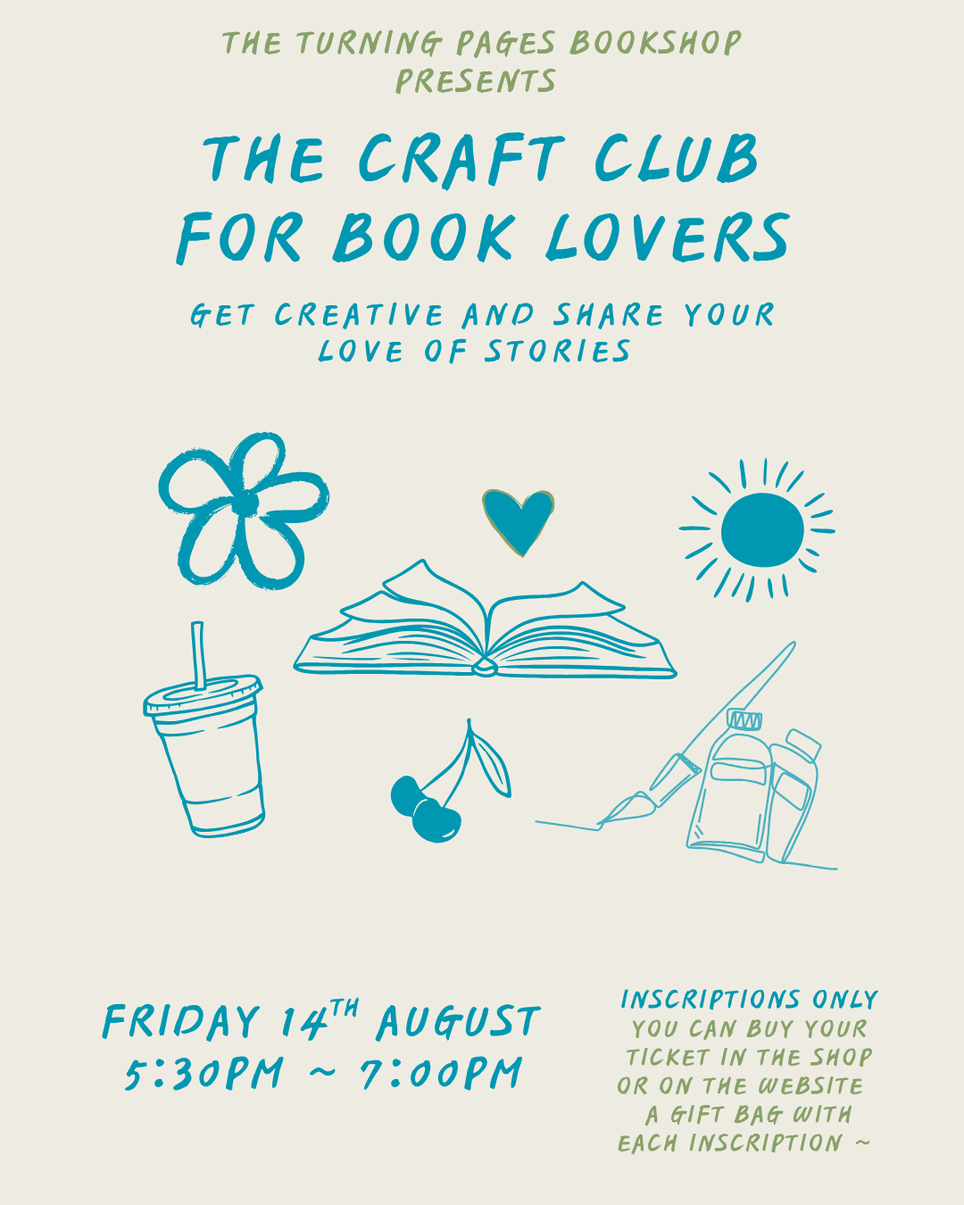 The Craft Club for Book Lovers Tickets