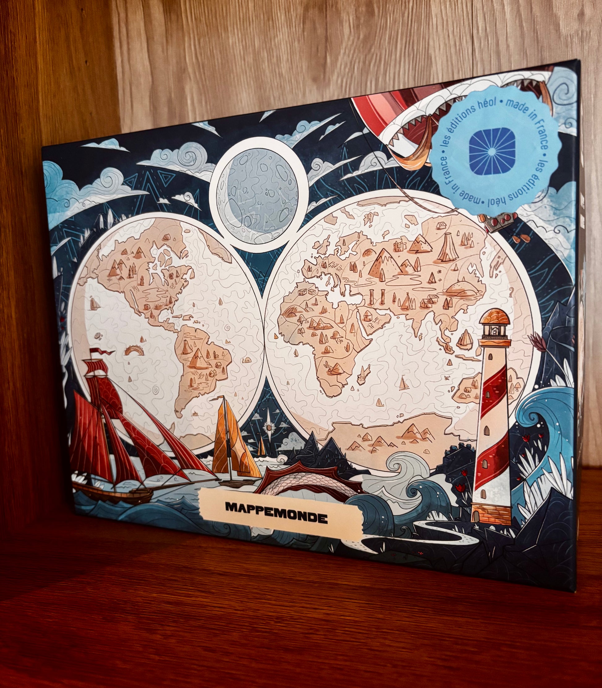 World Map Puzzle - Heol Editions - 1000 pieces